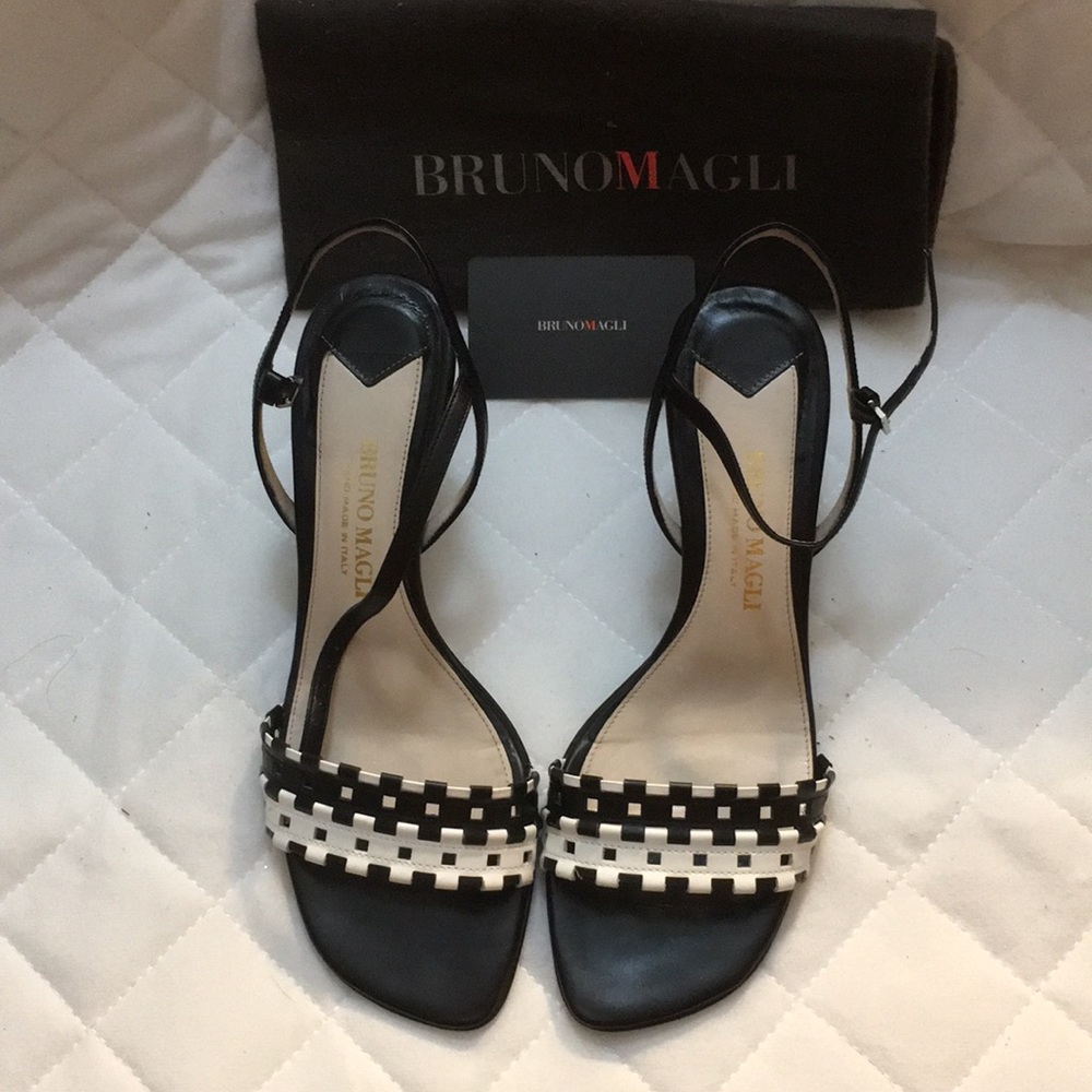 ✨Bruno Magli✨ Strappy Heels (Size 8)